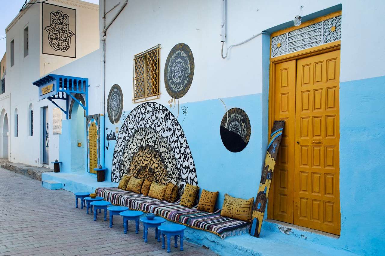 Cafe in Djerbahood