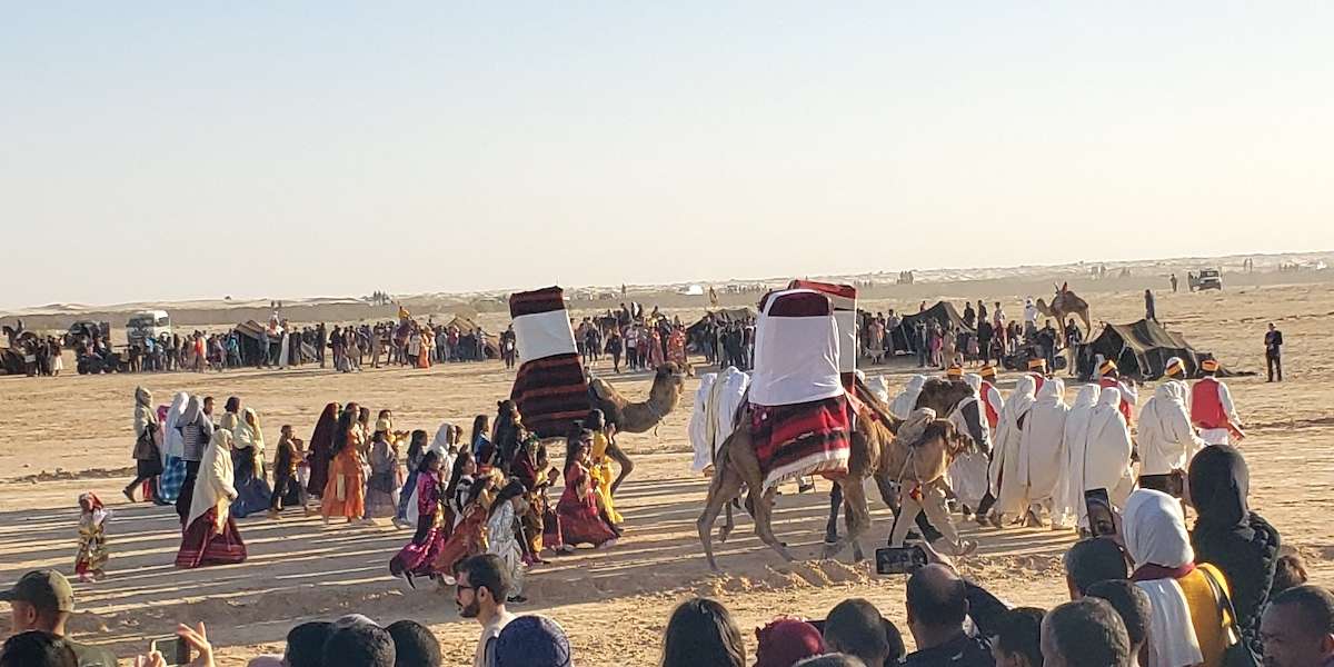 Traditional Berber Wedding Entourage