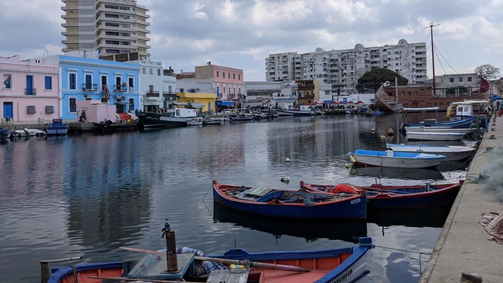 A stop at the port is essential for a day trip to Bizerte, Tunisia