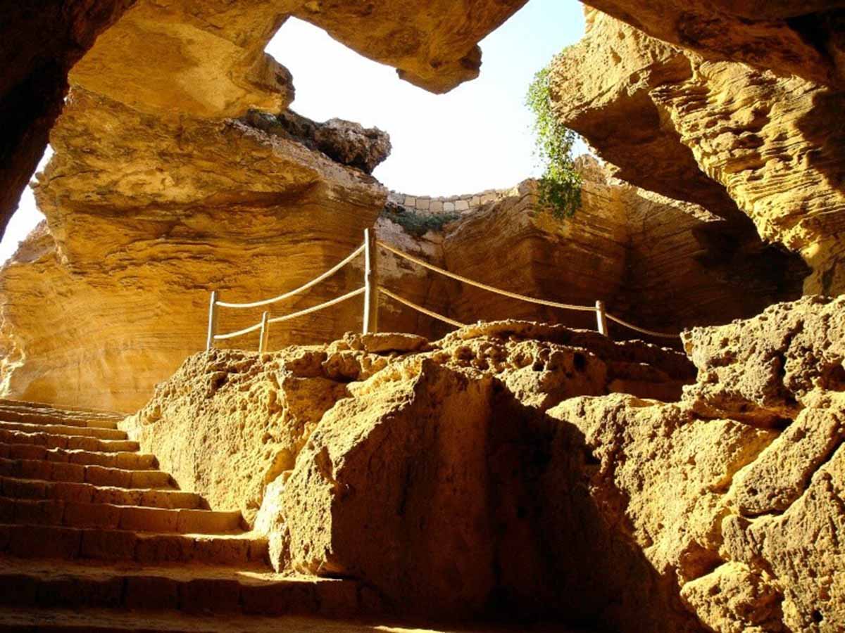 Caving in Tunisia