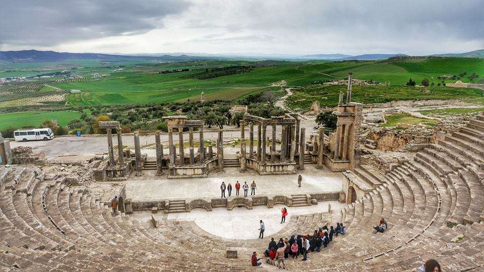 dougga amphitheater