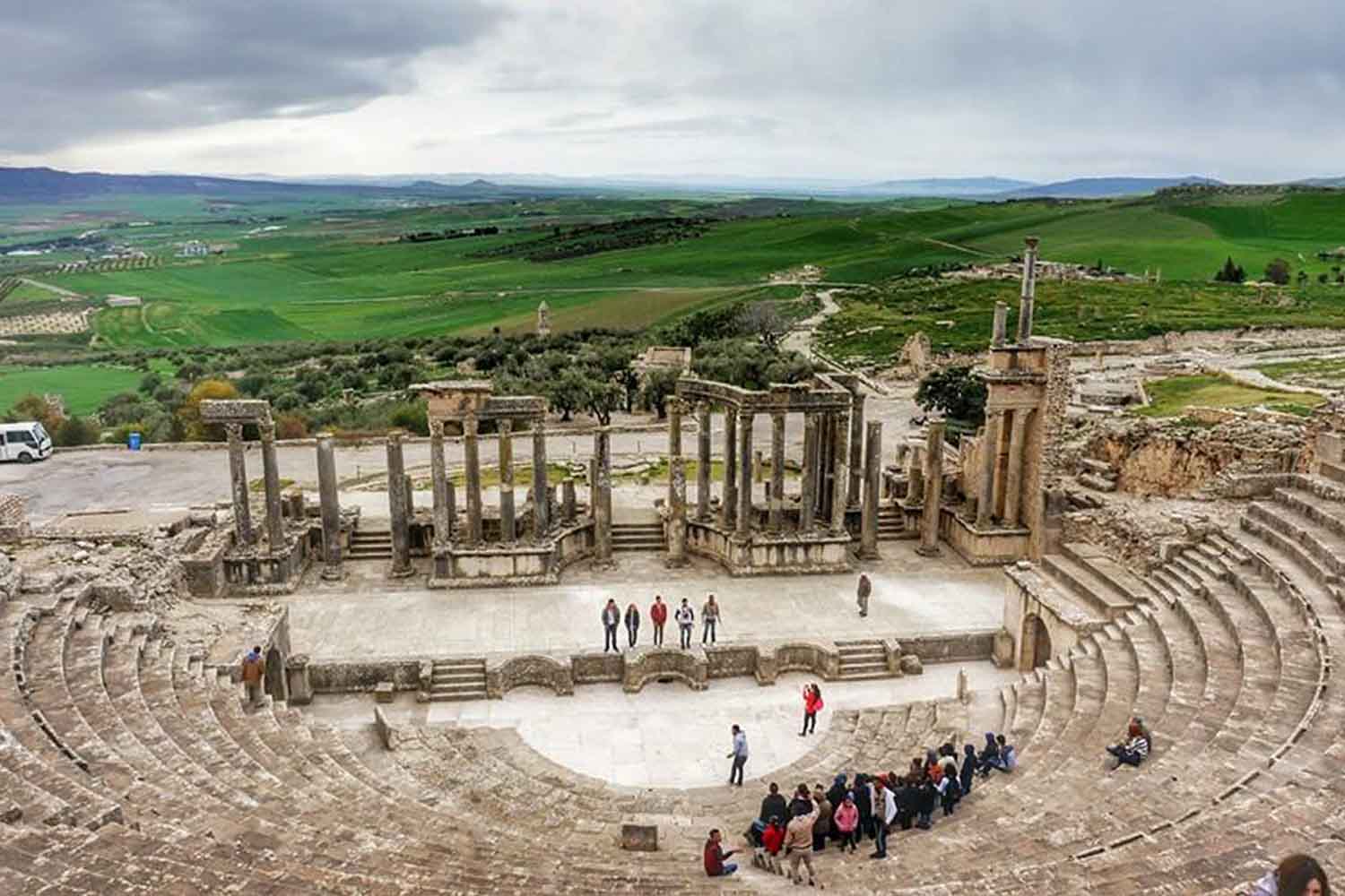 Amphitheater of Dougga - UNESCO World Heritage Site