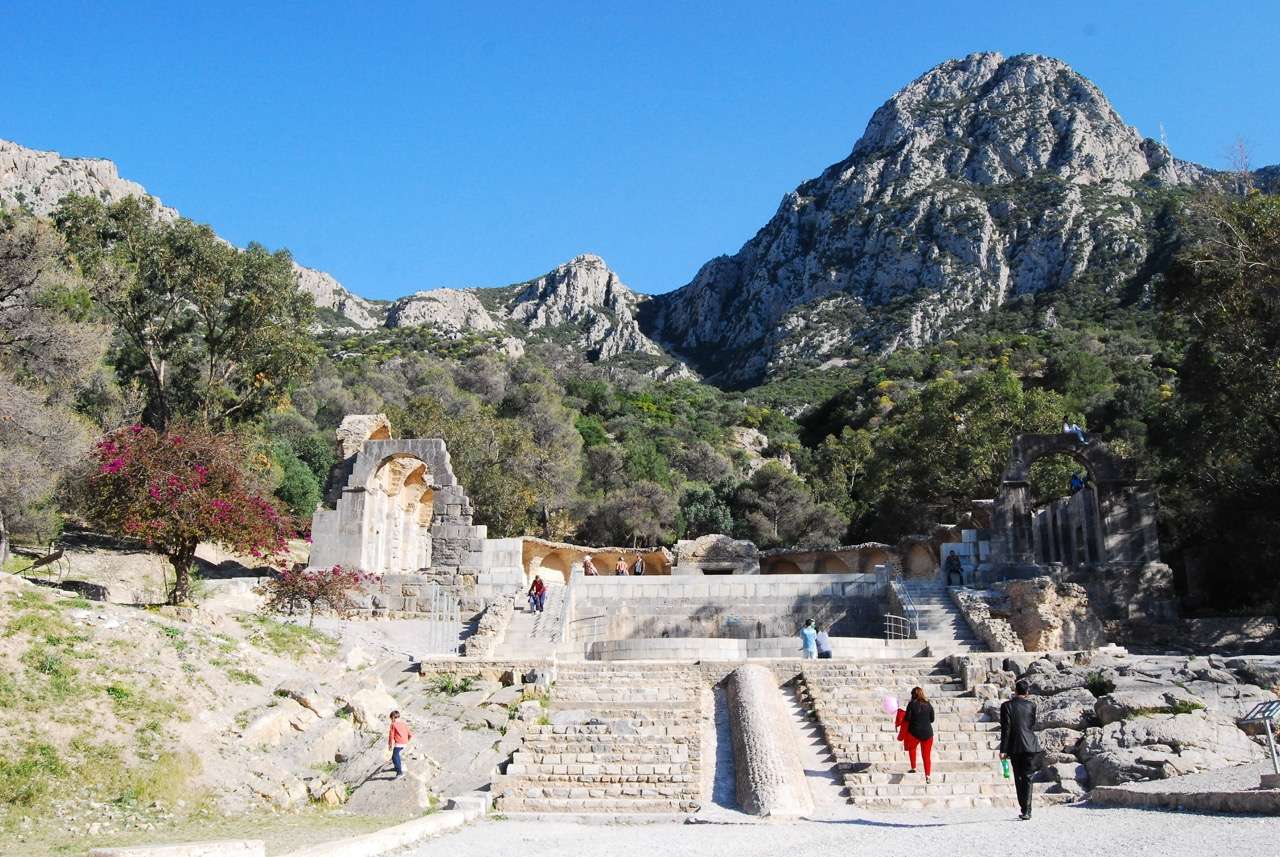 Water temple in Zaghouan