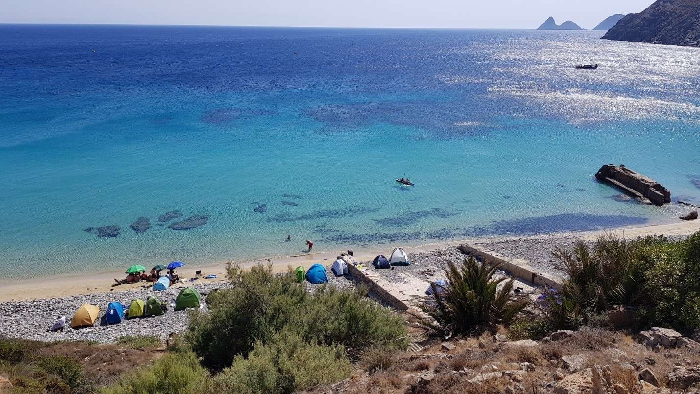 Beach at Jalta Island