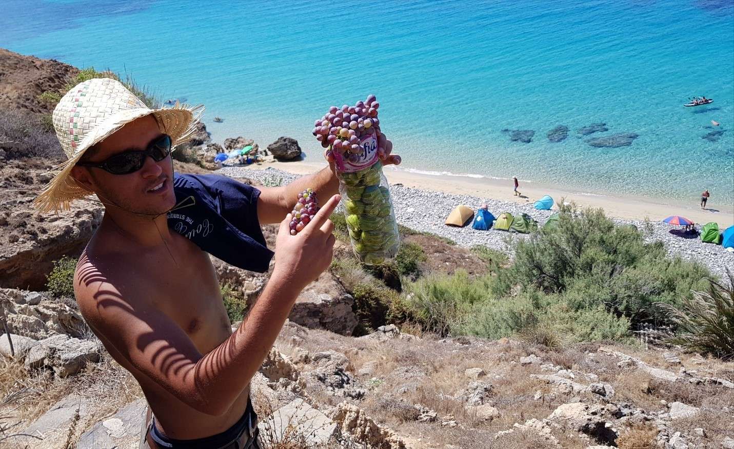 Picking Fruits at Jalta Island