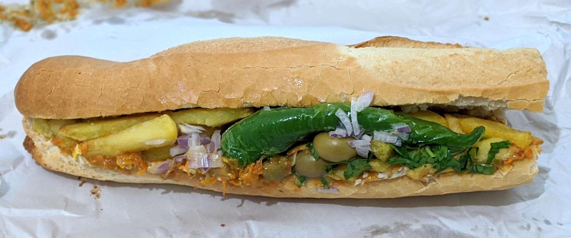Kaftheji sandwich