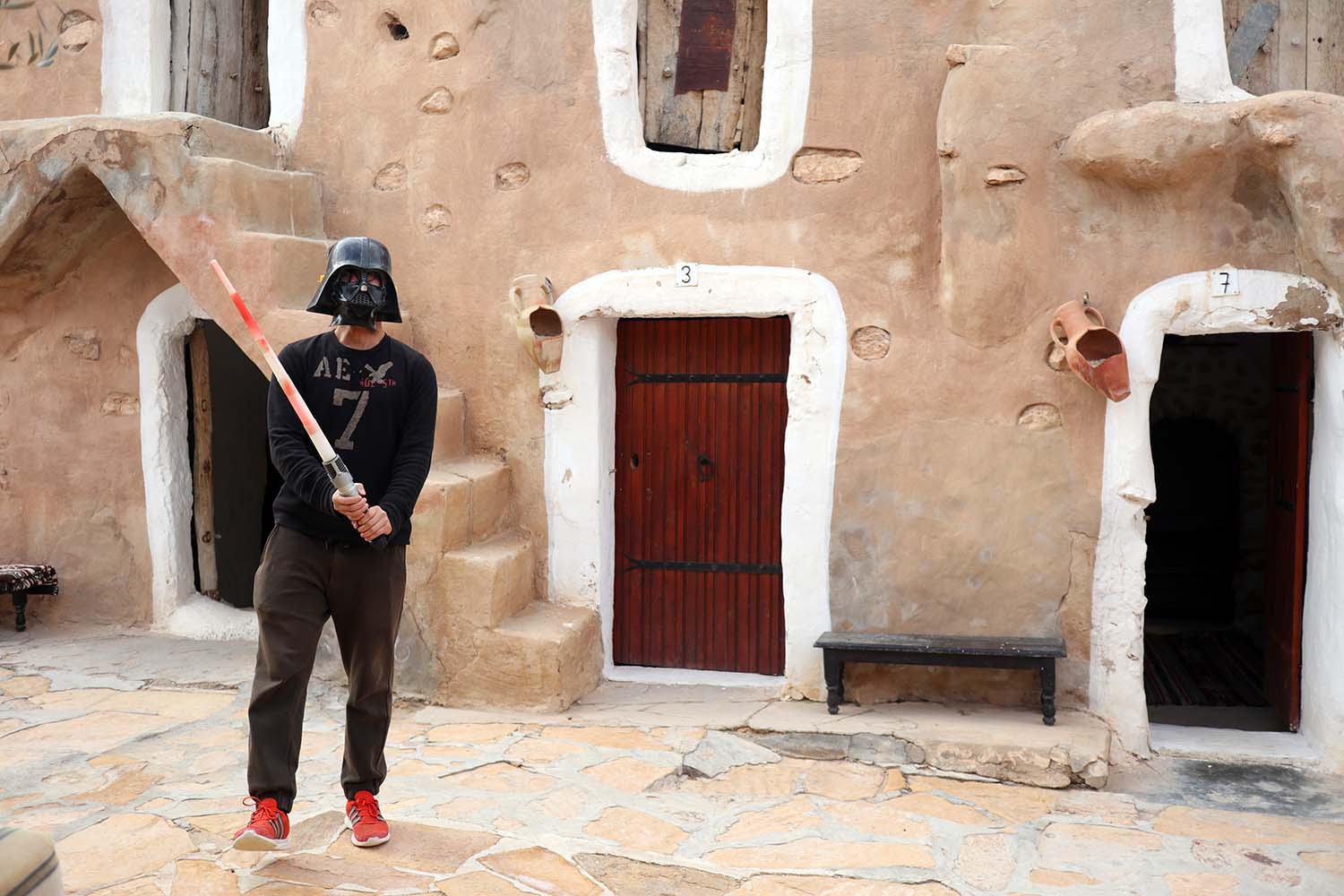 Ksar Hadada - Mos Espa's Slave Quarters in Star Wars: Episode I The Phantom Menace