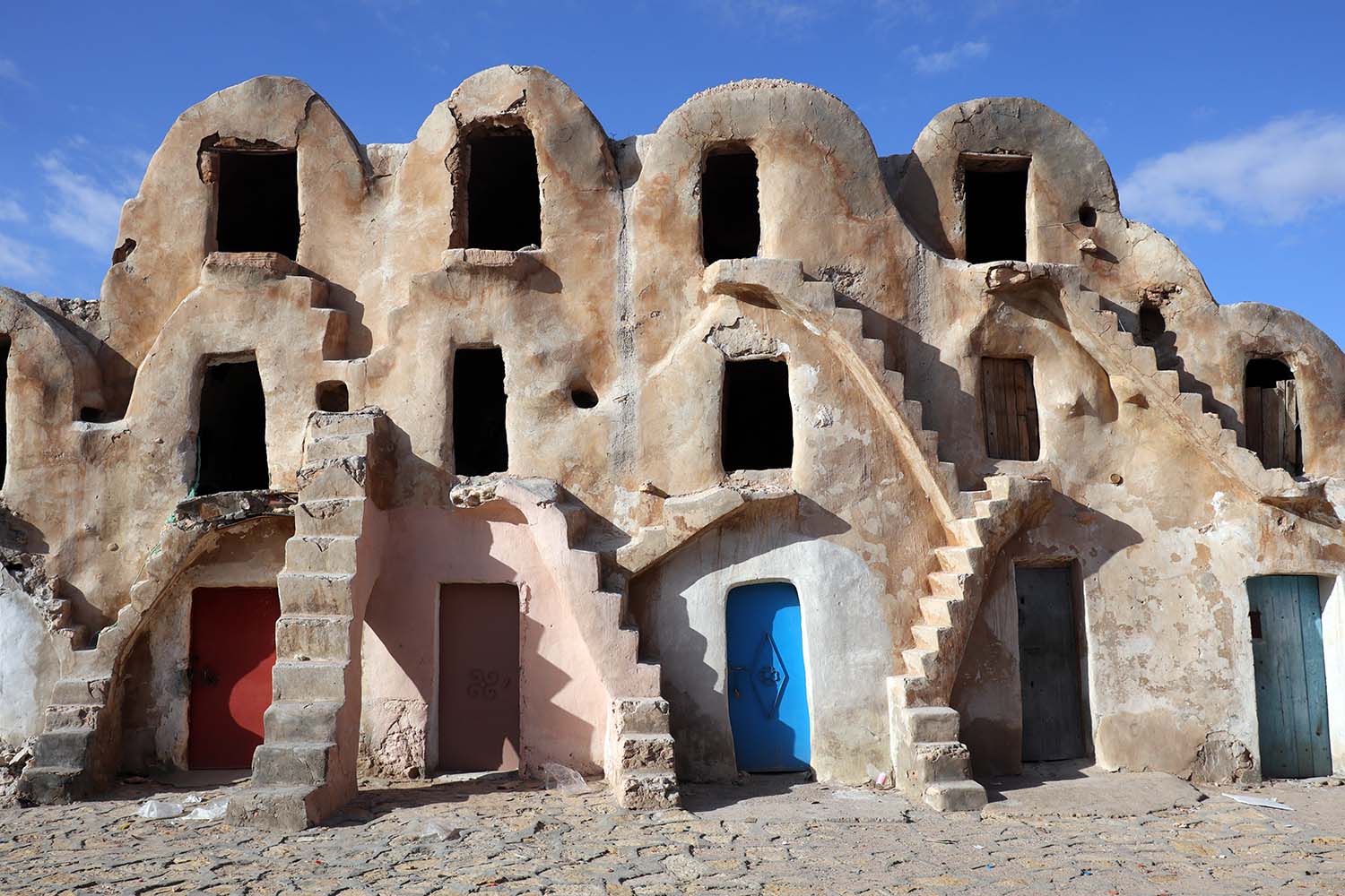 Ksar Medenine - Mos Espa's Slave Quarters in Star Wars: Episode I The Phantom Menace