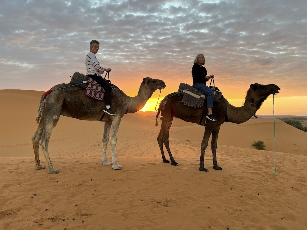 mary and melissa - tunisia morocco nov 2022 - sahara