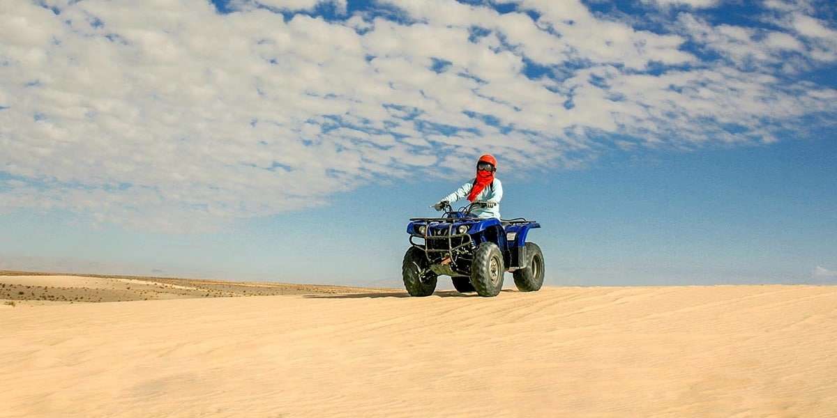 Ride a Quad Bike in the Sahara Desert