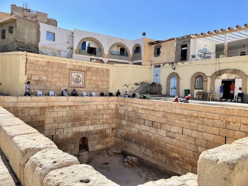 roman pool in gafsa