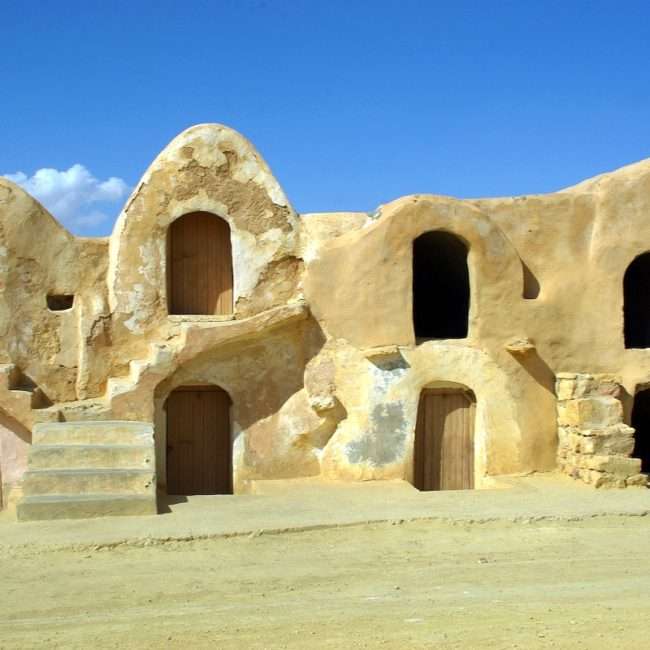 Slave quarters row in Matmata