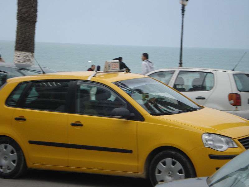 Taxi in Tunisia