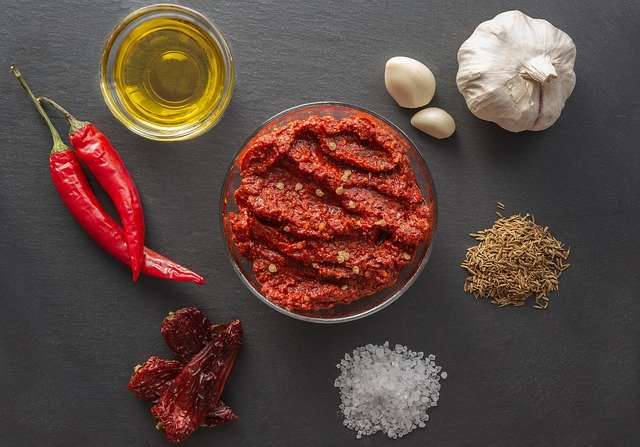Tunisian Harissa Hot Pepper Paste