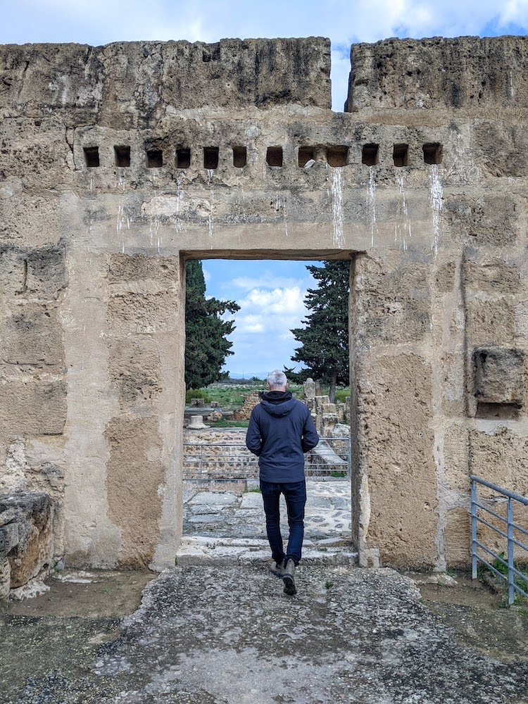 Exploring the archaeological remains
